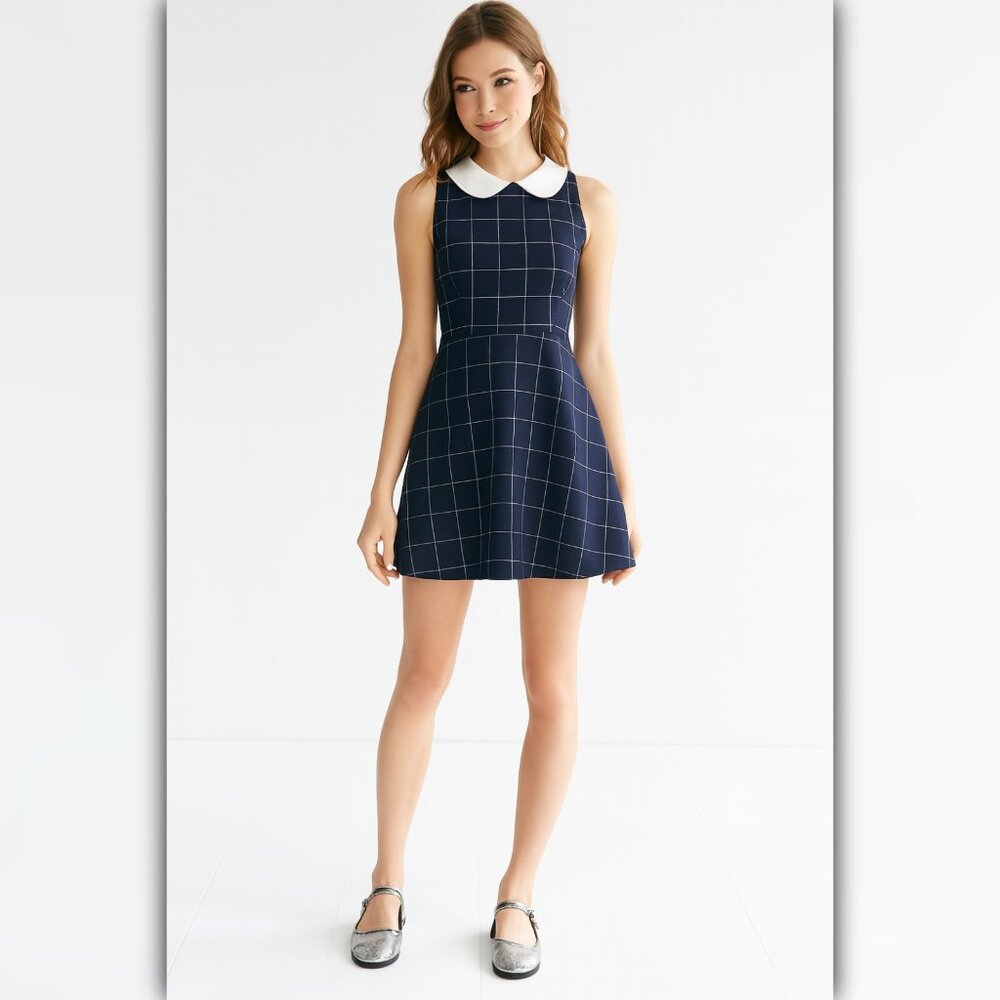 🆂🅰🅻🅴 A411 • Metallic Silver Mary Jane Flats – Classic Round Toe Buckle Shoes - Picture 4 of 7